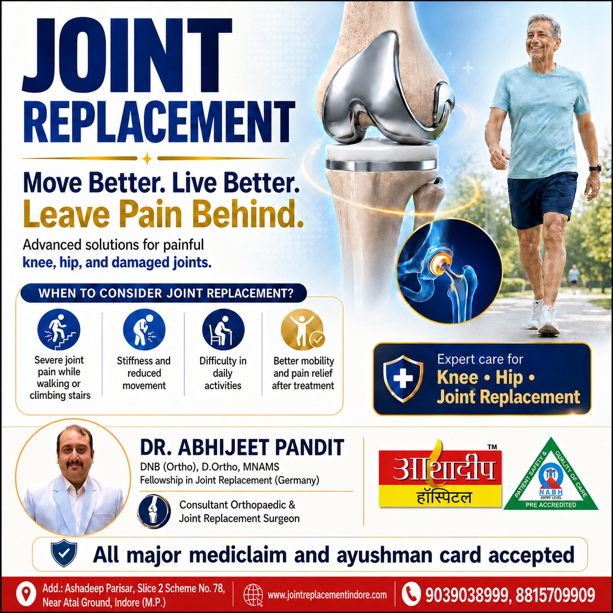 Joint Replacement Care in Indore